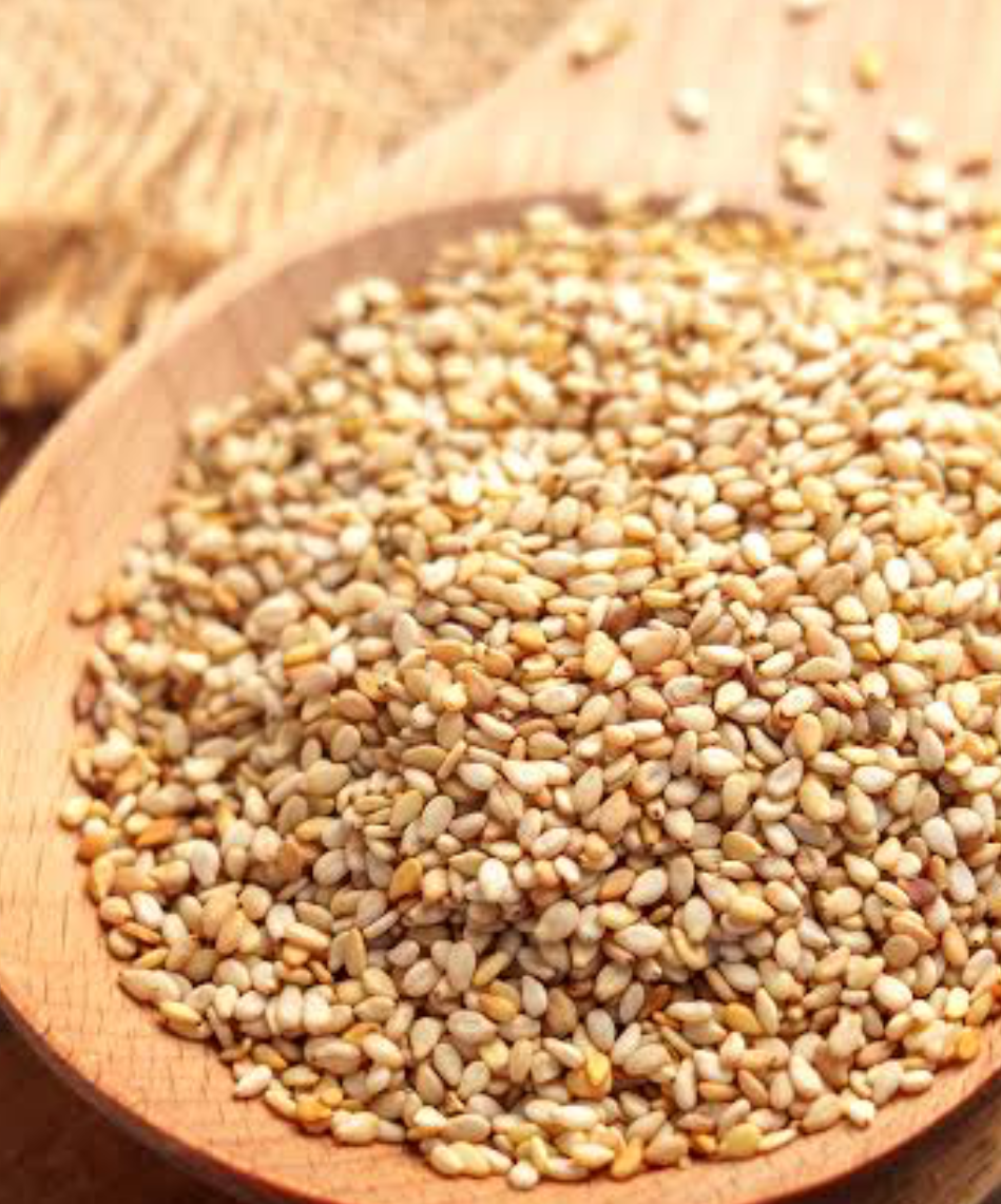 White sesame seeds
